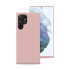 Olixar Soft Silicone Pastel Pink Case - For Samsung Galaxy S22 Ultra 1