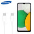 Official Samsung Galaxy A03 Core USB-C to USB-C PD Cable - 1m - White 1