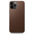 Nomad Horween Leather Rustic Brown Skin - For iPhone 13 Pro Max 1
