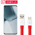 Official OnePlus 10 Pro Warp Charge USB-C Charging Cable - 1m - Red 1