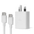 Official Google Pixel Fold 30W USB-C Fast Charger & Cable UK - White 1