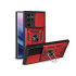 Olixar Ring Stand Tough Privacy Red Case - For Samsung Galaxy S22 Ultra 1