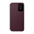 Official Samsung Smart View Flip Burgundy Case - For Samsung Galaxy S22 1