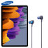 Official Black Samsung Type-C Earphones - For Samsung Galaxy Tab S8 1