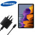 Official Samsung Black 45W Fast Wall Charger & USB-C to C Cable - For Samsung Galaxy Tab S8 Plus 1