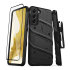 Zizo Bolt Black Case & Screen Protector - For Samsung Galaxy S22 Plus 1