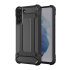 Hybrid Armor Black Case - For Samsung Galaxy S21 FE 1