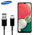 Official Samsung Galaxy A13 4G 1.5m USB-C Charging Cable - Black 1