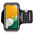 Olixar Black Running & Fitness Armband Holder - For Samsung Galaxy A13 5G 1
