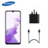 Official Samsung Black Super Fast 25W UK Wall Charger & 1m USB-C Cable - For Galaxy A23 4G 1