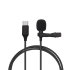 XO Wired Black Lavalier Lapel Microphone - For USB-C Devices 1