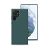 Olixar Soft Silicone Midnight Green Case - For Samsung Galaxy S22 Ultra 1