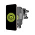 Olixar 15W Black Wireless Charging Windscreen Dash And Vent Car Holder - For Samsung Galaxy S21 1
