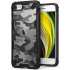 Ringke Fusion X Design Camo Black Tough Case - For iPhone SE 2022 1