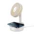 Baseus Hermit 2-in-1 Desktop Fan with Wireless Charger - White 1