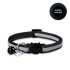 Olixar Airtag Tracking Cat Collar With Reflective Strip - Black 1