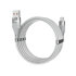 Dudao 1m Magnetic Self Organising USB-A To Micro-USB Cable - Grey 1