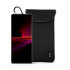 Olixar Neoprene Black Pouch With Card Slot - For Sony Xperia 1 IV 1