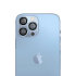 Olixar Sierra Blue Metal Ring Camera Lens Protector  - For iPhone Pro Max 1