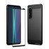Olixar Sentinel Black Case And Glass Screen Protector - For Sony Xperia 1 IV 1