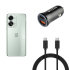 Olixar 38W Dual Car Charger and 1.5m USB-C Cable - For OnePlus Nord 2T 5G 1