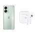 Soundz True Wireless White Earphones With Microphone - For OnePlus Nord 2T 5G 1