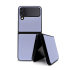 Olixar Purple Carbon Fibre Case - For Samsung Galaxy Z Flip4 1