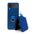 Olixar Blue Ring Case - For Samsung Galaxy Z Flip4 1