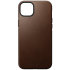 Nomad Leather Modern Rustic Brown Protective Case - For iPhone 14 Plus 1