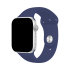 Olixar Midnight Blue Silicone Sport Strap - For Apple Watch Series 6 44mm 1