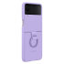 Official Samsung Bora Purple Silicone Ring Case - For Samsung Galaxy Z Flip4 1