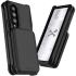 Ghostek Exec Black Leather Cardholder Case with Hinge Protection - For Samsung Galaxy Z Fold4 1