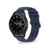 Olixar M/L Soft Silicone Midnight Blue Strap - For Samsung Galaxy Watch 5 Pro 1