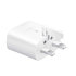 Retail Packed - Official Samsung 25W PD USB-C UK Wall Charger - White (Dnl) 1
