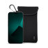 Olixar Neoprene Black Pouch with Card Slot - For iPhone 14 1
