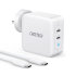 Choetech White 100W USB-C Dual GaN Charger with 1.8 USB-C Cable - For Apple iPad Pro 11'' 2021 1