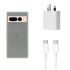 Official Google White 30W USB-C Fast Charger and Cable UK - For Google Pixel 7 Pro 1