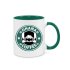 LoveCases Ohana Coffee Green Handle Mug 1
