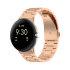 Olixar Rose Gold Stainless Steel Metal Links Band - For Google Pixel Watch 1