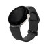 Olixar Genuine Leather Black Band - For Google Pixel Watch 1