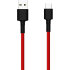 Official Xiaomi 1m USB-A to USB-C Red Braided Charging Cable 1