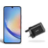 Olixar Black 18W Single USB-C Wall Charger - For Samsung Galaxy A34 5G 1