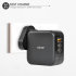 Olixar Black Super Fast 65W GaN USB A and USB-C Wall Charger - For Samsung Galaxy S23 1
