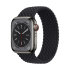 Olixar Black Medium Braided Solo Loop - For Apple Watch Series 1 42mm 1