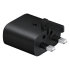 Official Samsung 25W USB-C Black UK Wall Charger 1