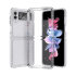 Olixar Clear Glitter Tough Case - For Samsung Galaxy Z Flip4 1