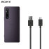 Official Sony USB Type-C Charge and Sync 1m Cable - For Sony Xperia 1 V 1