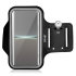 Olixar Black Running and Fitness Armband Holder - For Sony Xperia 5 V 1