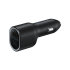 Official Samsung Black 40W Dual USB and USB-C Car Charger - For Samsung Galaxy Z Flip5 1