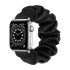 Lovecases Black Satin Scrunchie Strap - For Apple Watch SE 2022 40mm 1